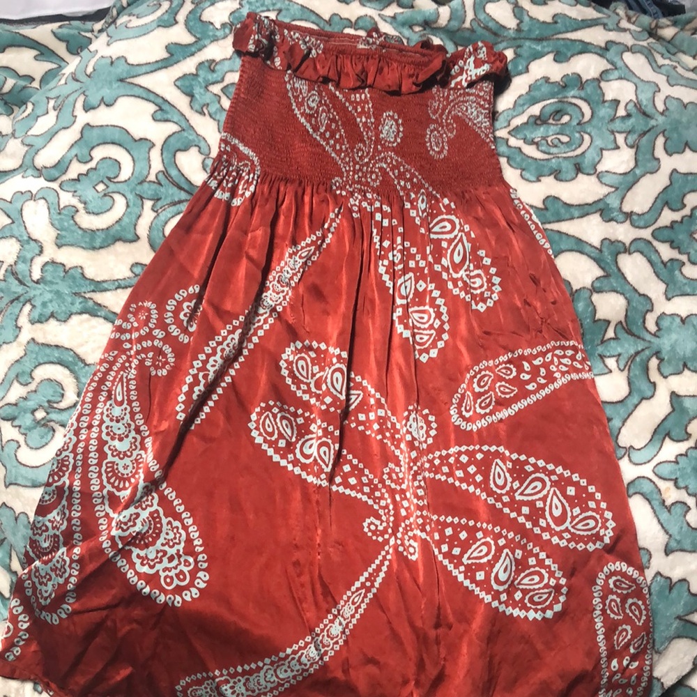 Strapless Indah short Maxi Dress